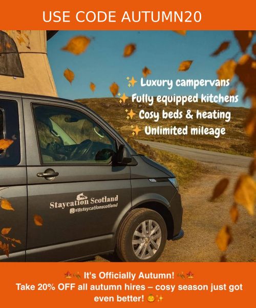 Staycation Scotland Campers Deals